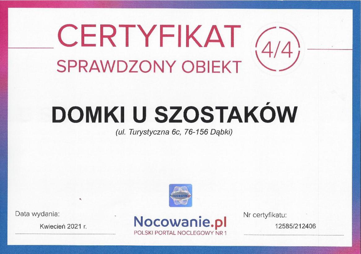Domki U Szostakow Домбки Экстерьер фото